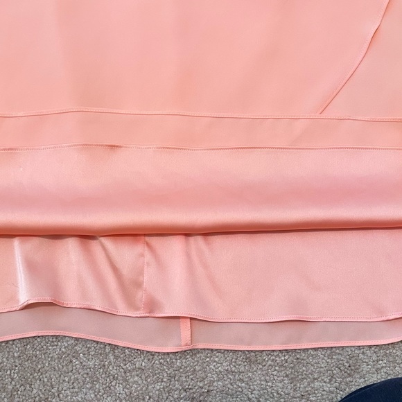 Gianni Bini Marine Flowy Neon Peach Dress NWT - Picture 3 of 10